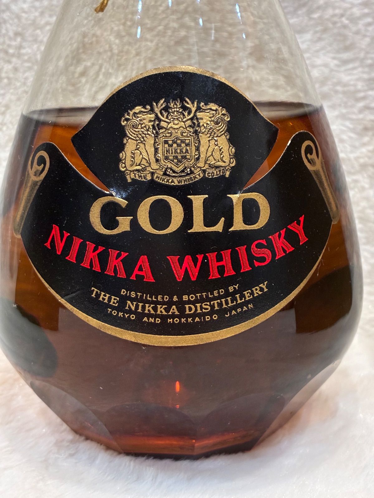 希少廃盤】ニッカ ゴールド 750ml 箱付き 完品 ビンテージウイスキー 