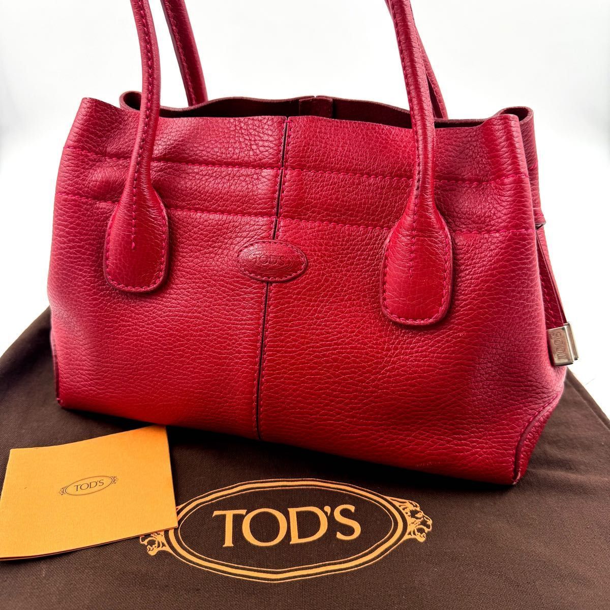 ☆美品☆TOD'S トッズ Restyled D-Bag バンドバッグ Dバッグ トート