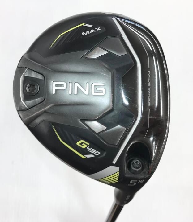 ピン G 430 MAX 18度 LOOP Fairway SIX Sフレックス フェアウェイウッド 最短