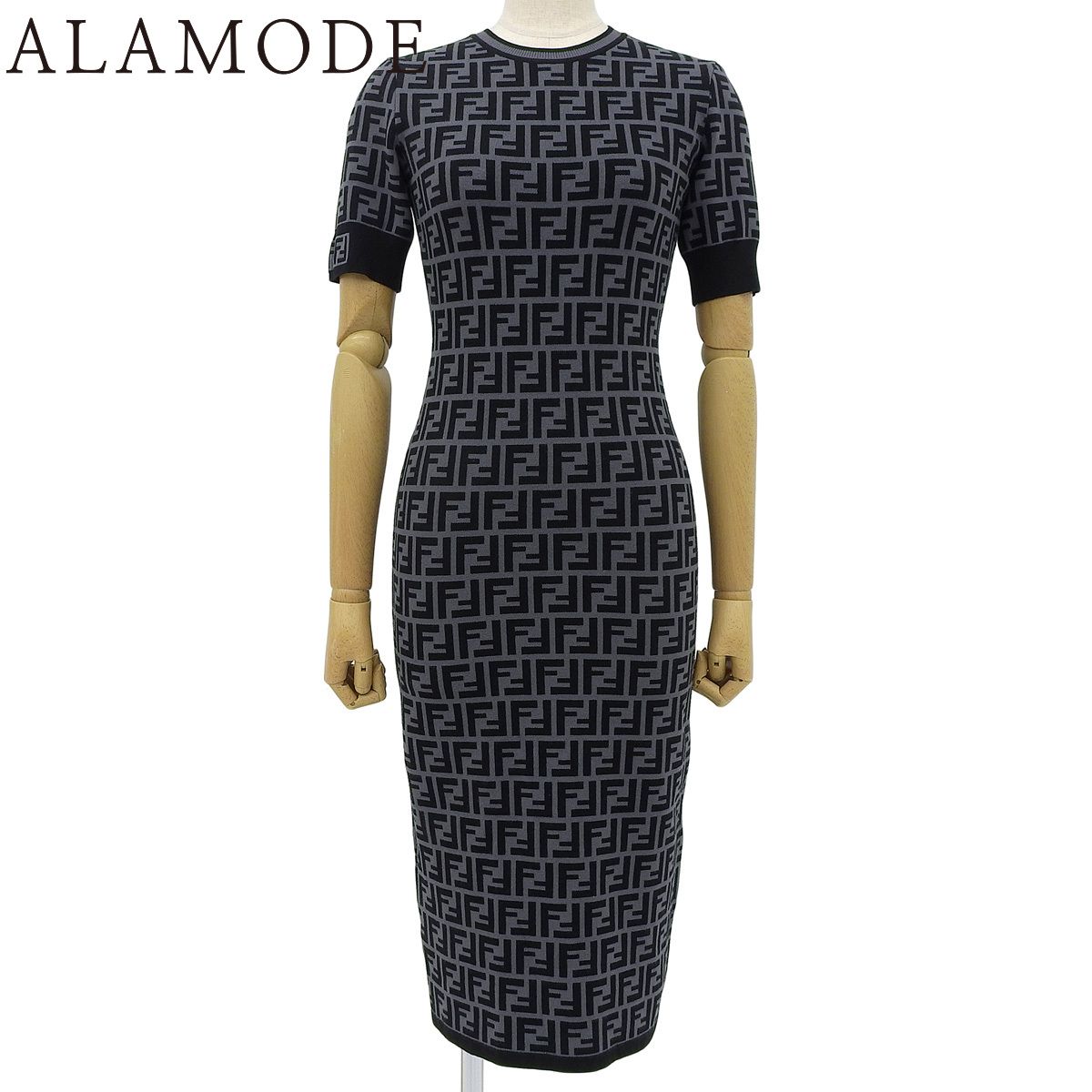 【FENDI】フェンディ ズッカ 総柄 ニットワンピース FENDI(フェンディ) ズッカ柄 ニットワンピース ワンピース 2020年
