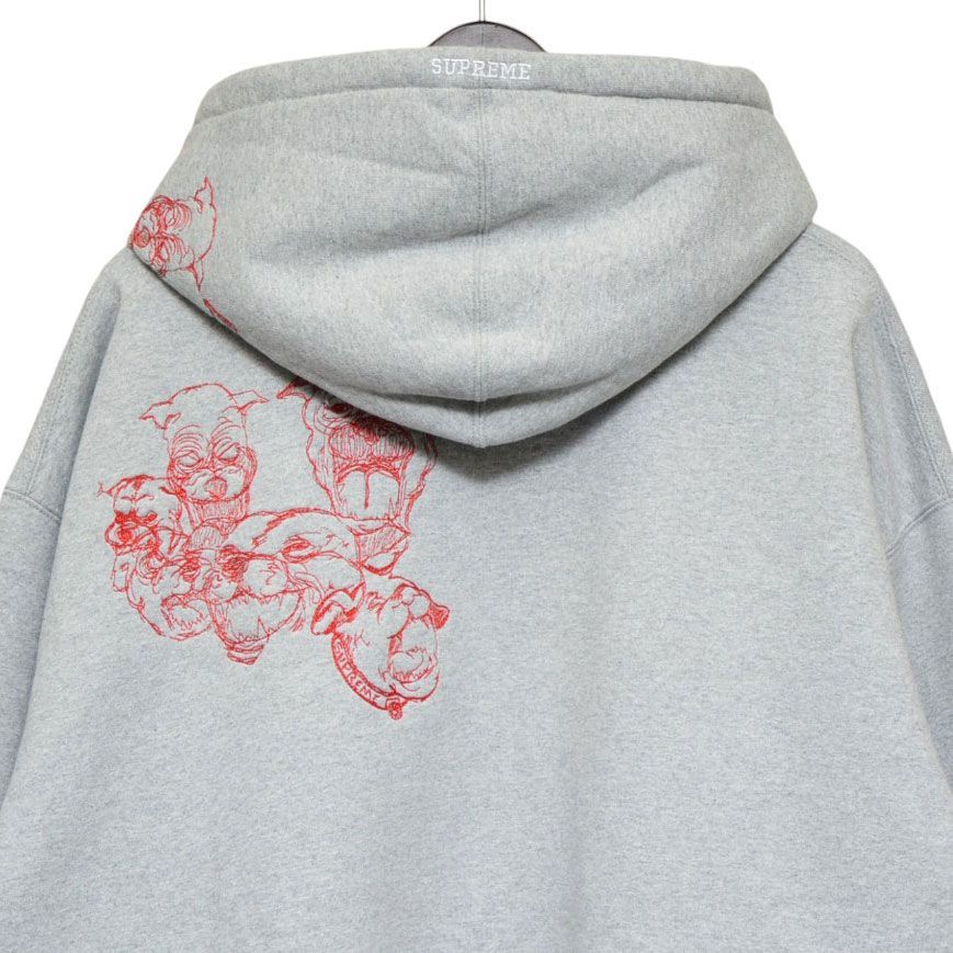 Supreme シュプリーム 25SS Pitbulls Embroidered Hooded Sweatshirt