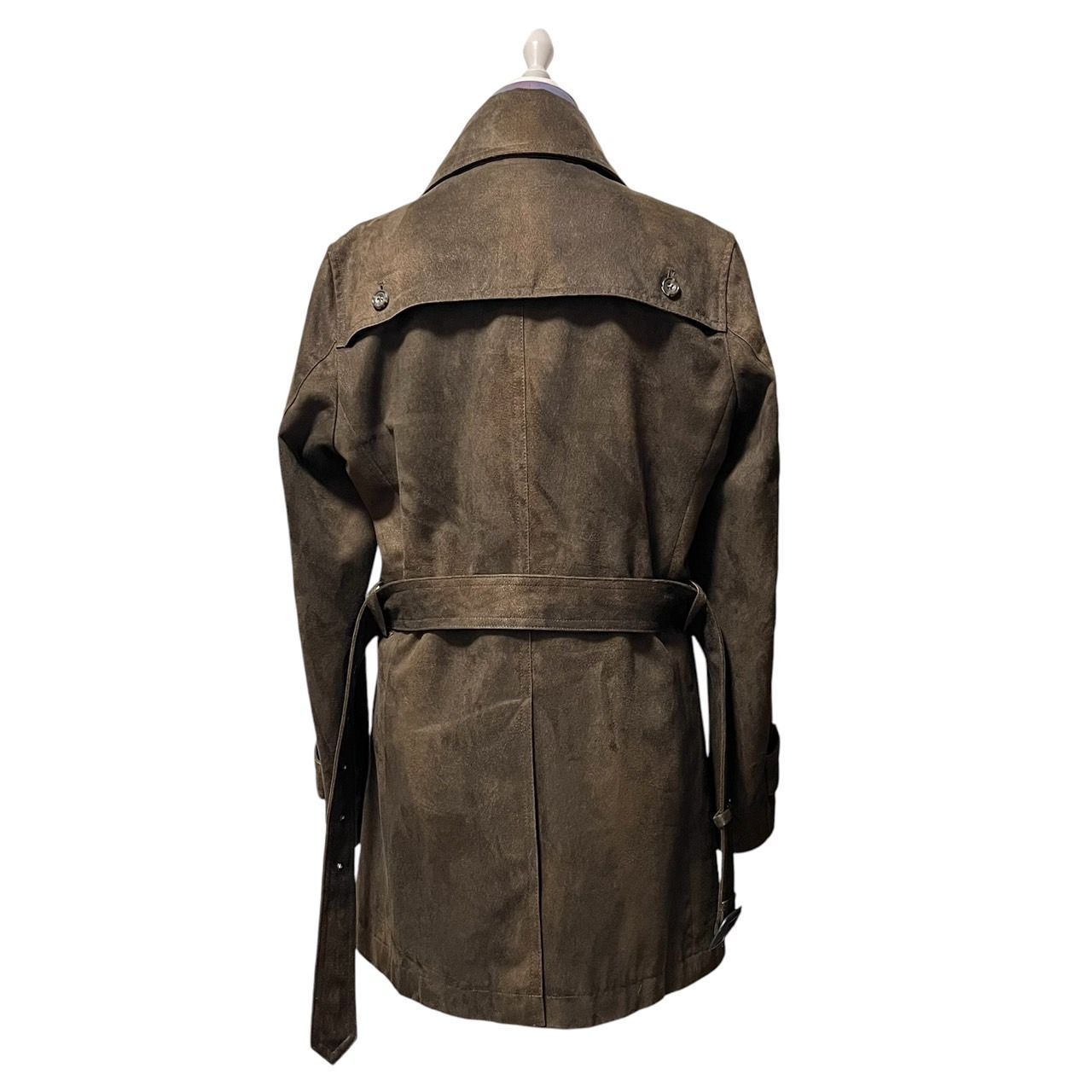 トルネードマート TORNADO MART スエード 襟 コート ベルト付き ロング