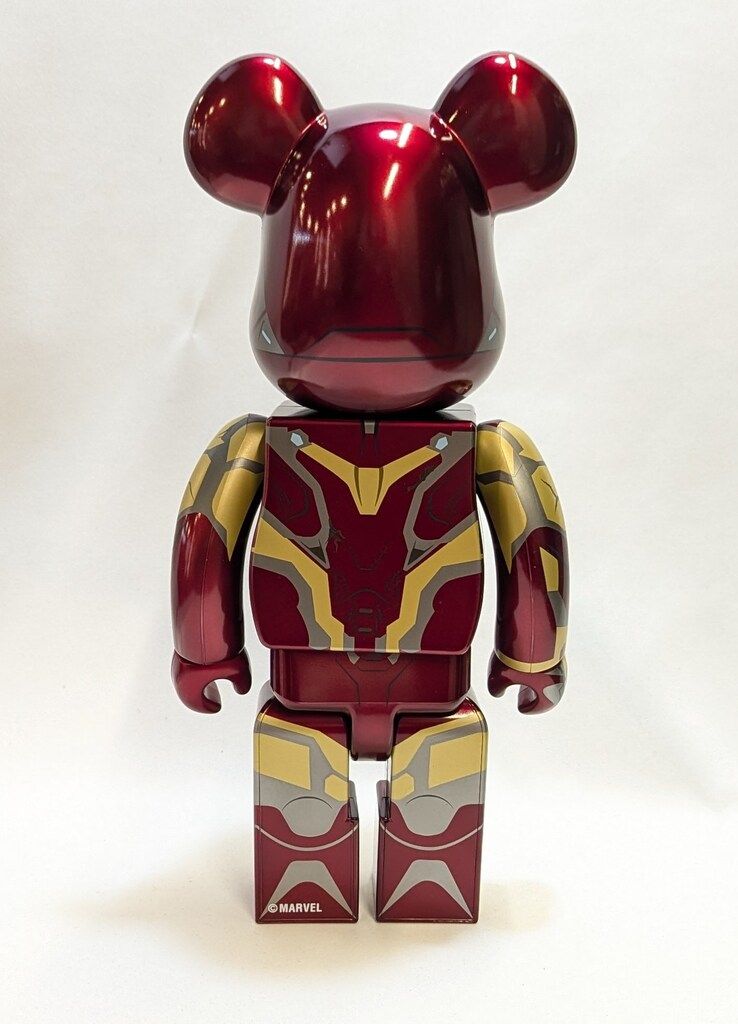 サニーサイドアップ Happyくじ BE RBRICK MARVEL Infinity SAGA IRON MAN SP賞 Mark 85 Battle Damaged Ver 400
