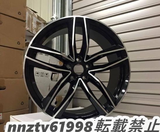 AUDI アウディ用 STYLE 1196 BM 19インチホイールSET S line RS 6スタイル A 4 5 6 8 等 からのカスタム 交換に!