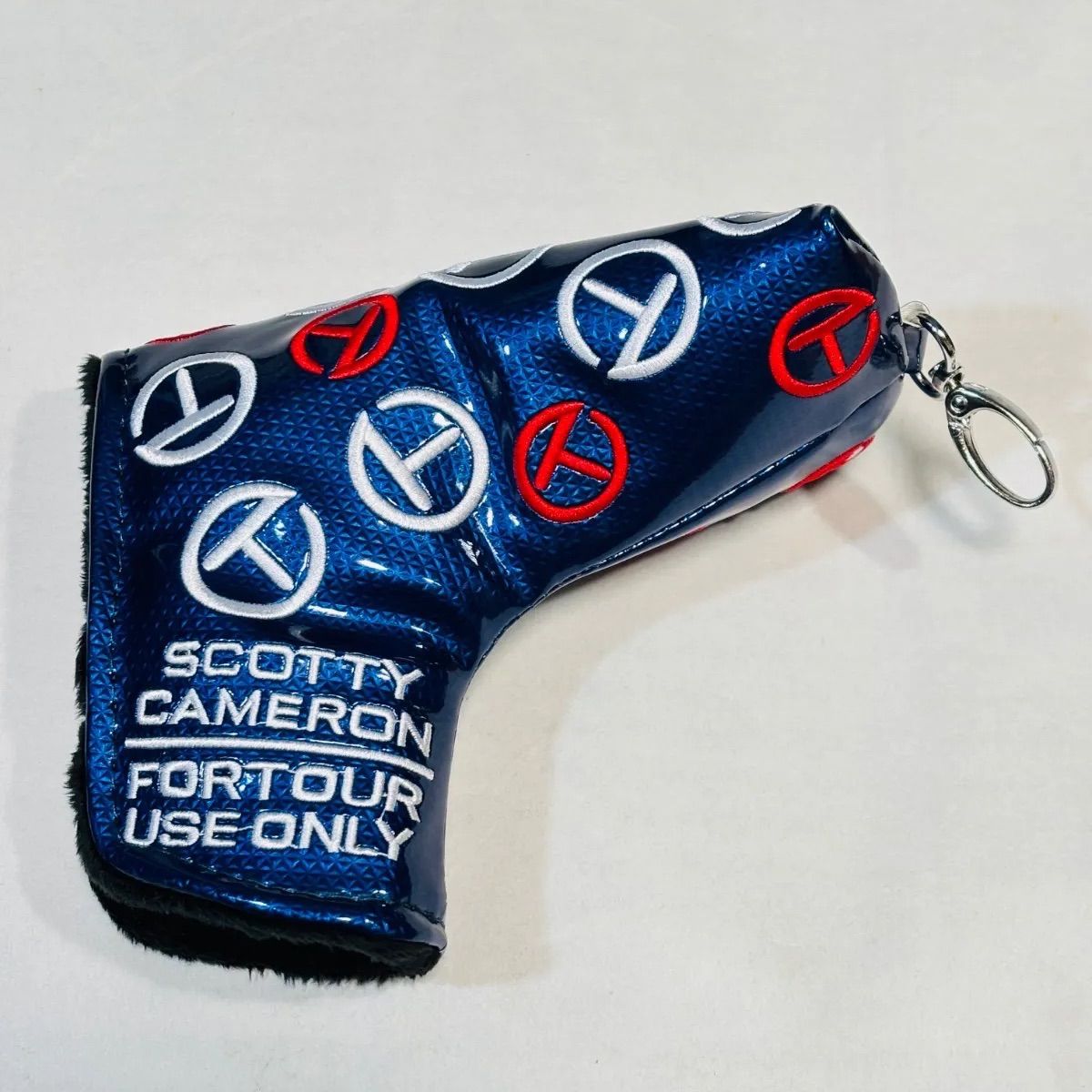 スコッティキャメロン パターカバー サファイアブルー クリップ付き