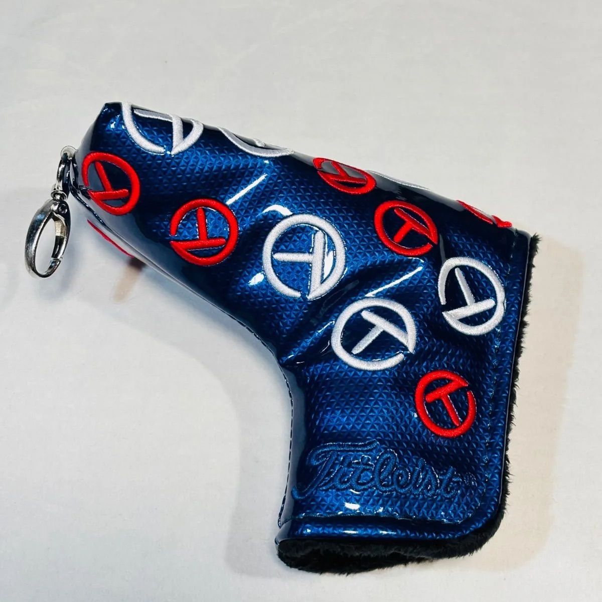 スコッティキャメロン パターカバー サファイアブルー クリップ付き