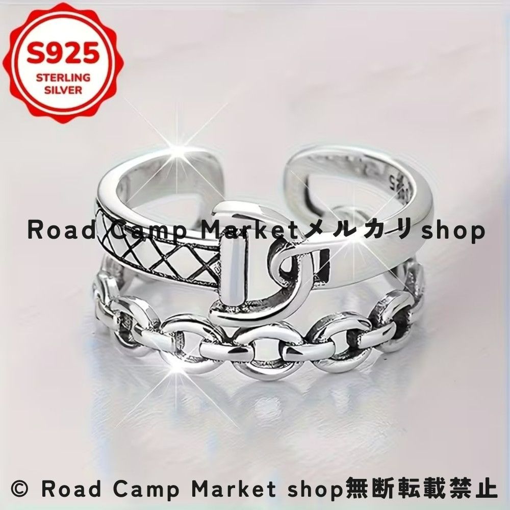 ダブルレイヤーリング 低感度 ワイド イレギュラー シルバー925 オープンリング ユニセックス おしゃれ お洒落 スターリングシルバー925 男女兼用 デイリーパーティー プレゼント ギフト シンプル モダン エレガント 普段使い 彼氏 旦那