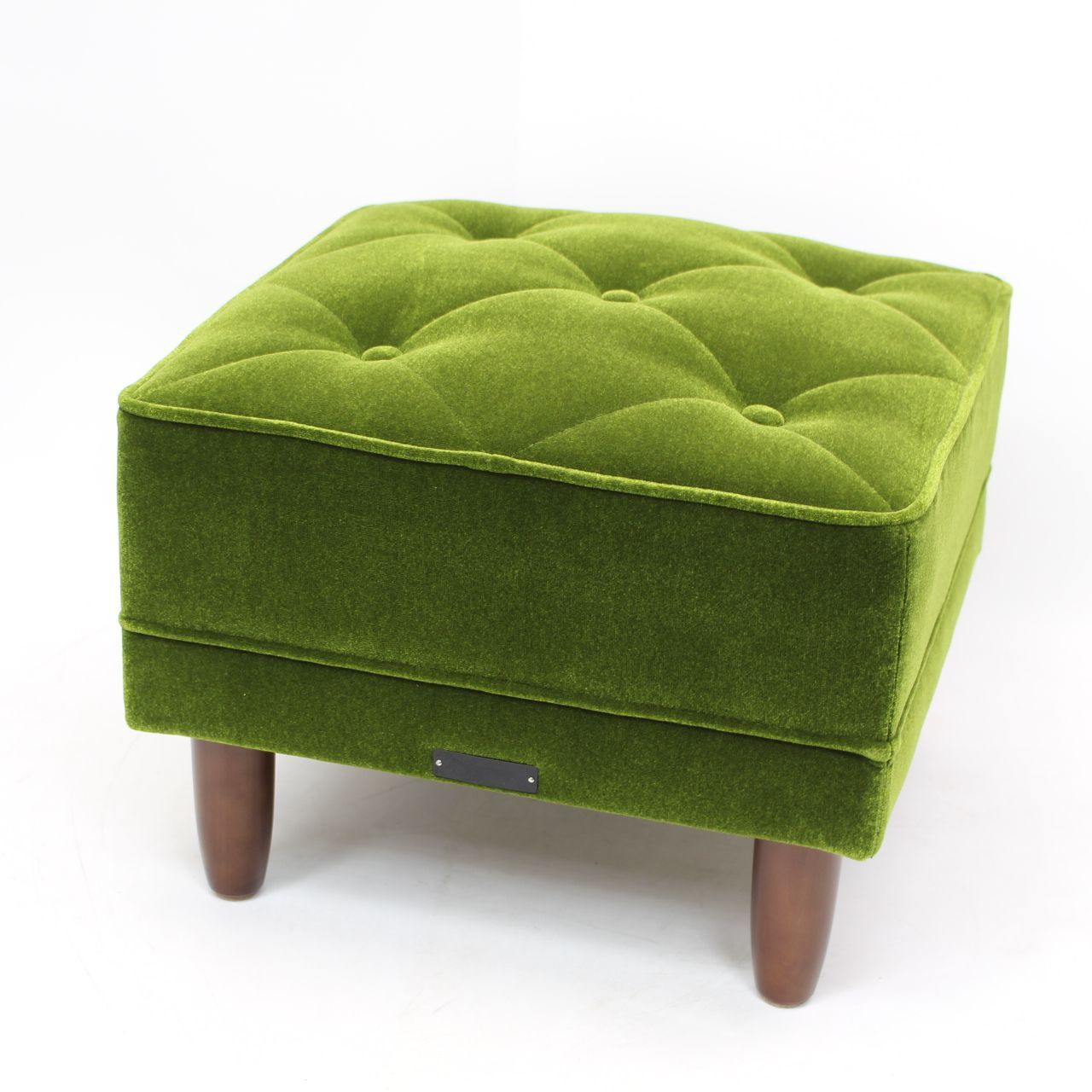 746)【美品】カリモク60 X36206 QD モケットグリーン オットマン