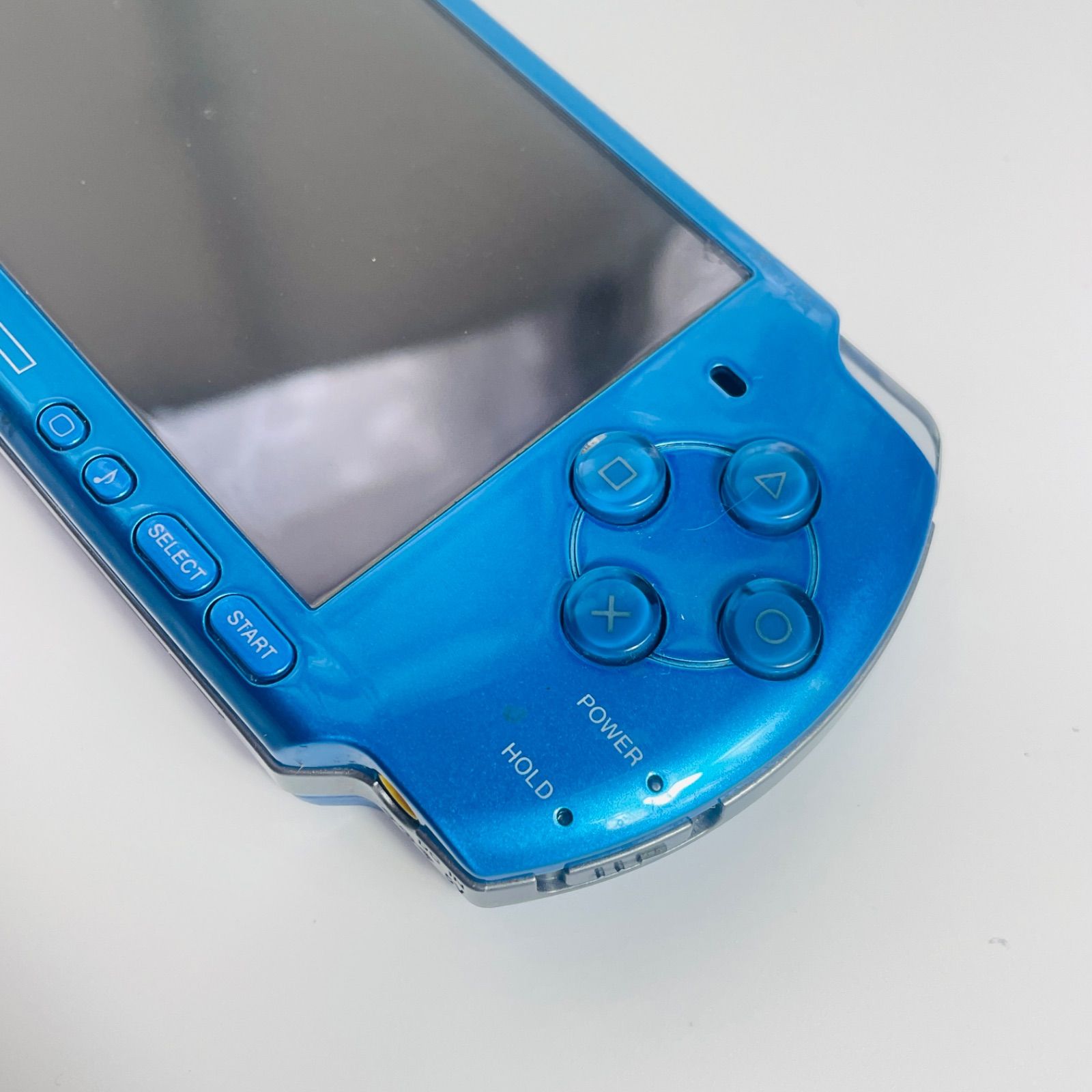 動作確認済】SONY PSP-3000 バイブラント・ブルー 本体のみ
