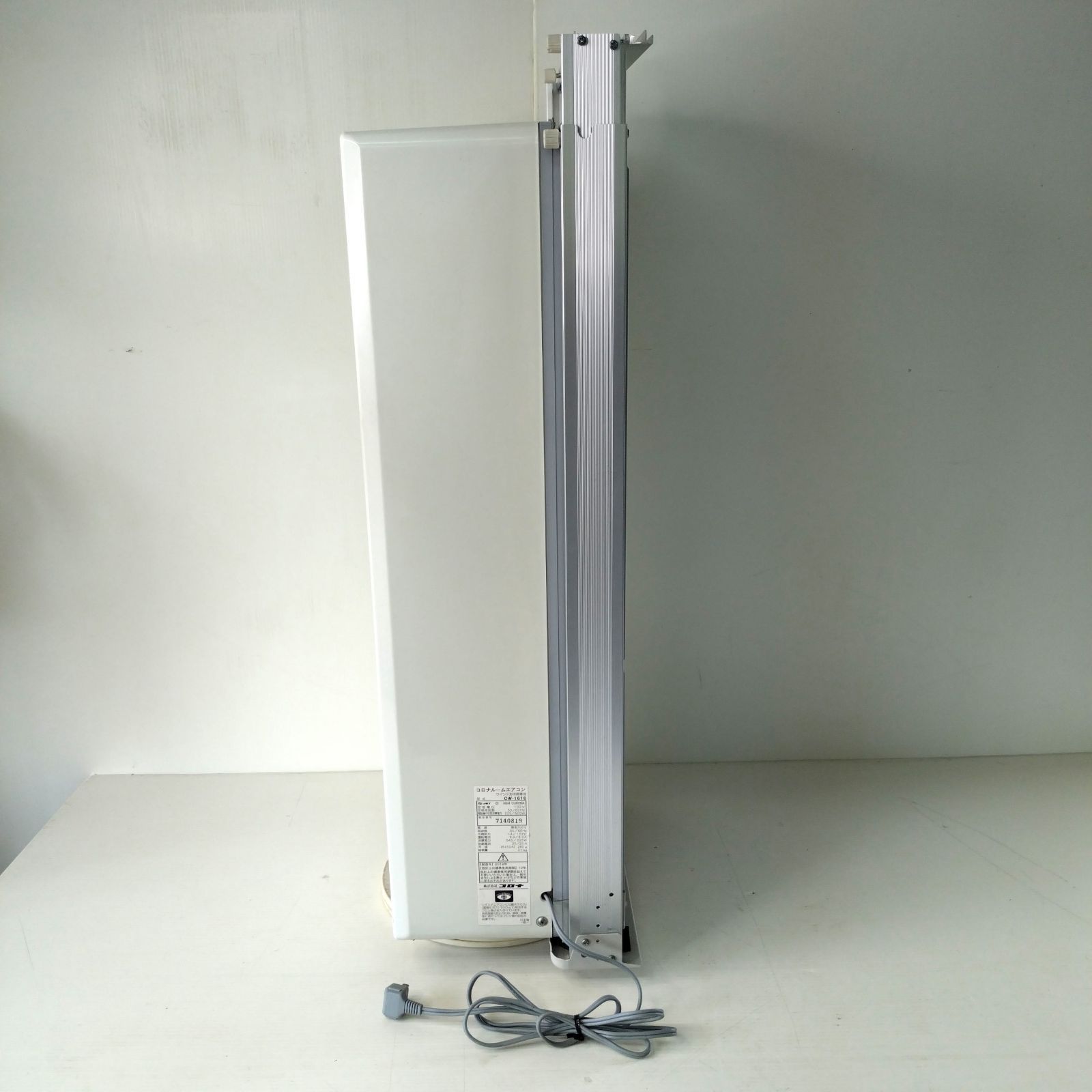 CORONA コロナ 窓用エアコン CW-1618 リコモコン 窓枠 取説付 2018年製