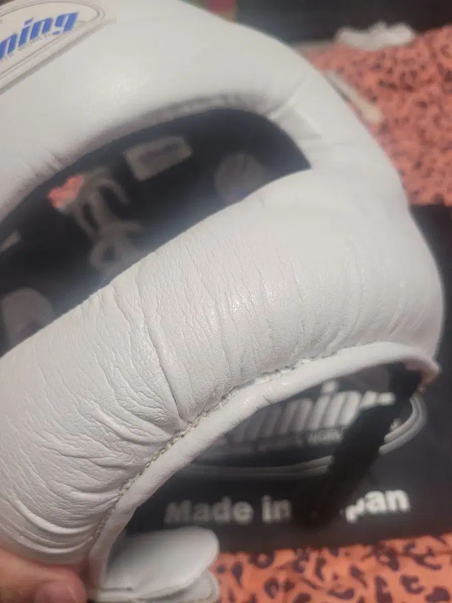 ウィニング FG5000 白 m ボクシング ヘッドギア - メルカリ