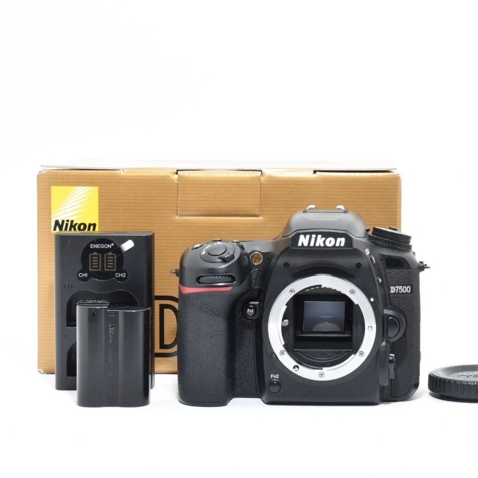 Nikon D7500 ボディ DXフォーマット（約2090万画素）元箱付き - メルカリ
