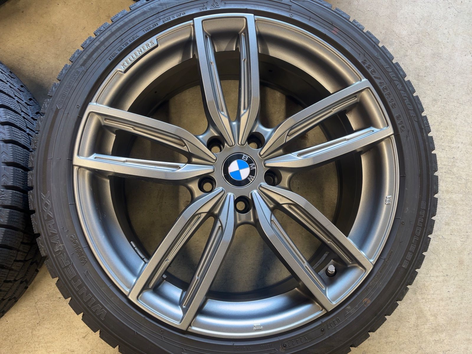 BMW G 20 21 22 ダンロップ バリ山 製 18インチ 4本セット