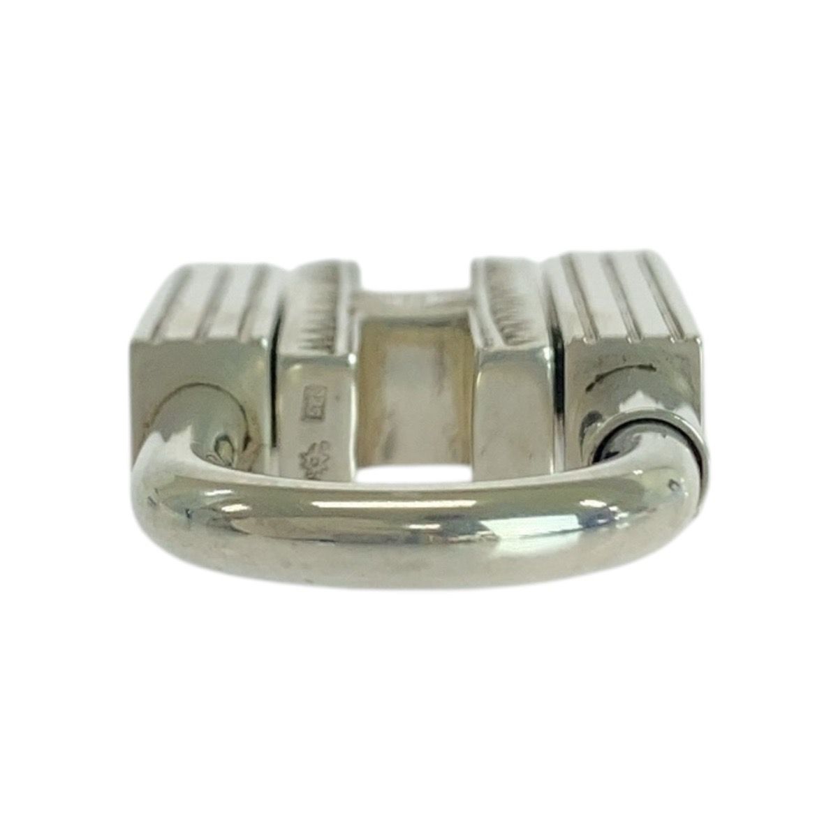 美品 HERMES エルメス トゥアレグ シルバー SV925 シルバー カデナ