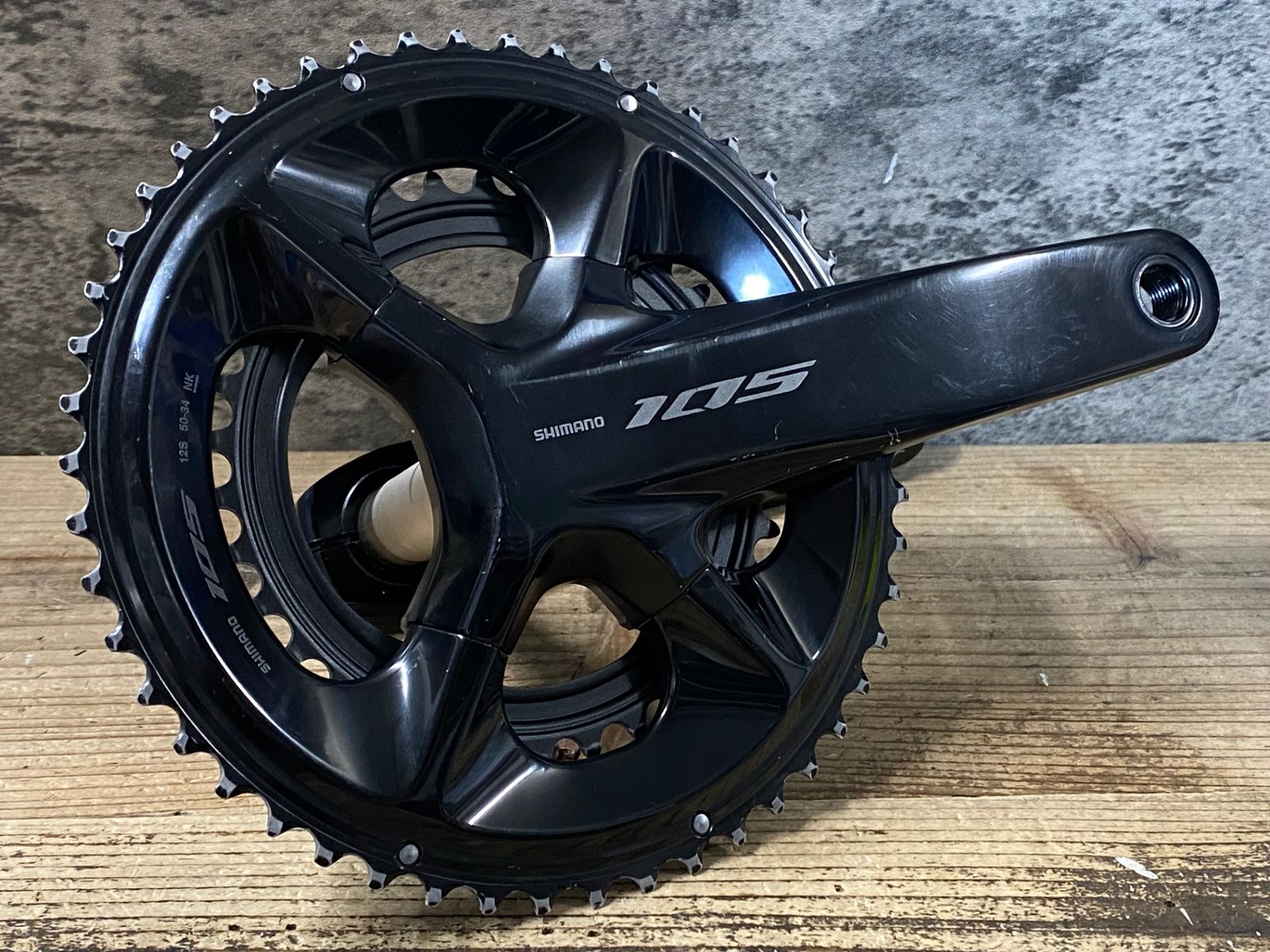 JM 979 シマノ SHIMANO 105 FC R 7100 クランクセット 172 5 mm 50 34 T