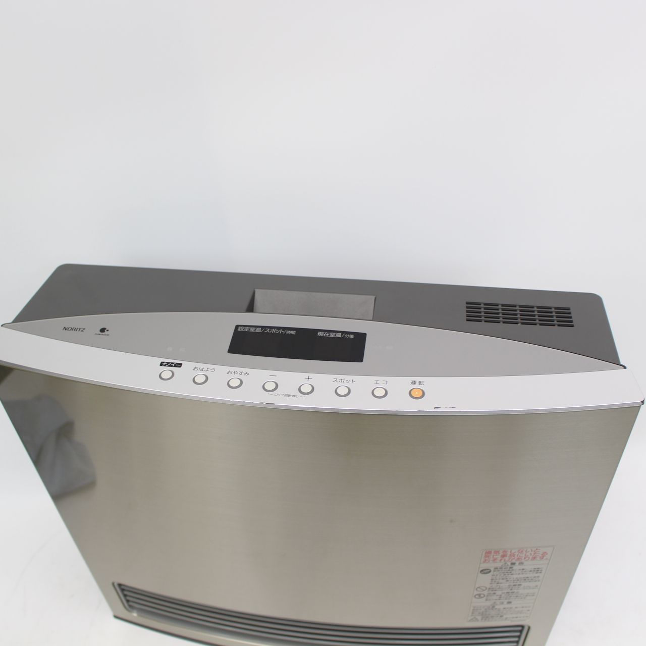 603)ノーリツ ガスファンヒーター nanoe 都市ガス GFH-4005D 2018年製