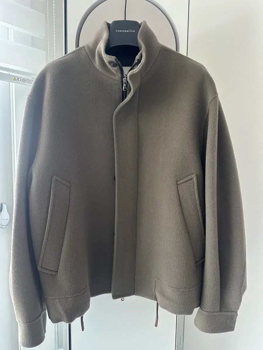 タイムオム カシミア ハイネックジャケット