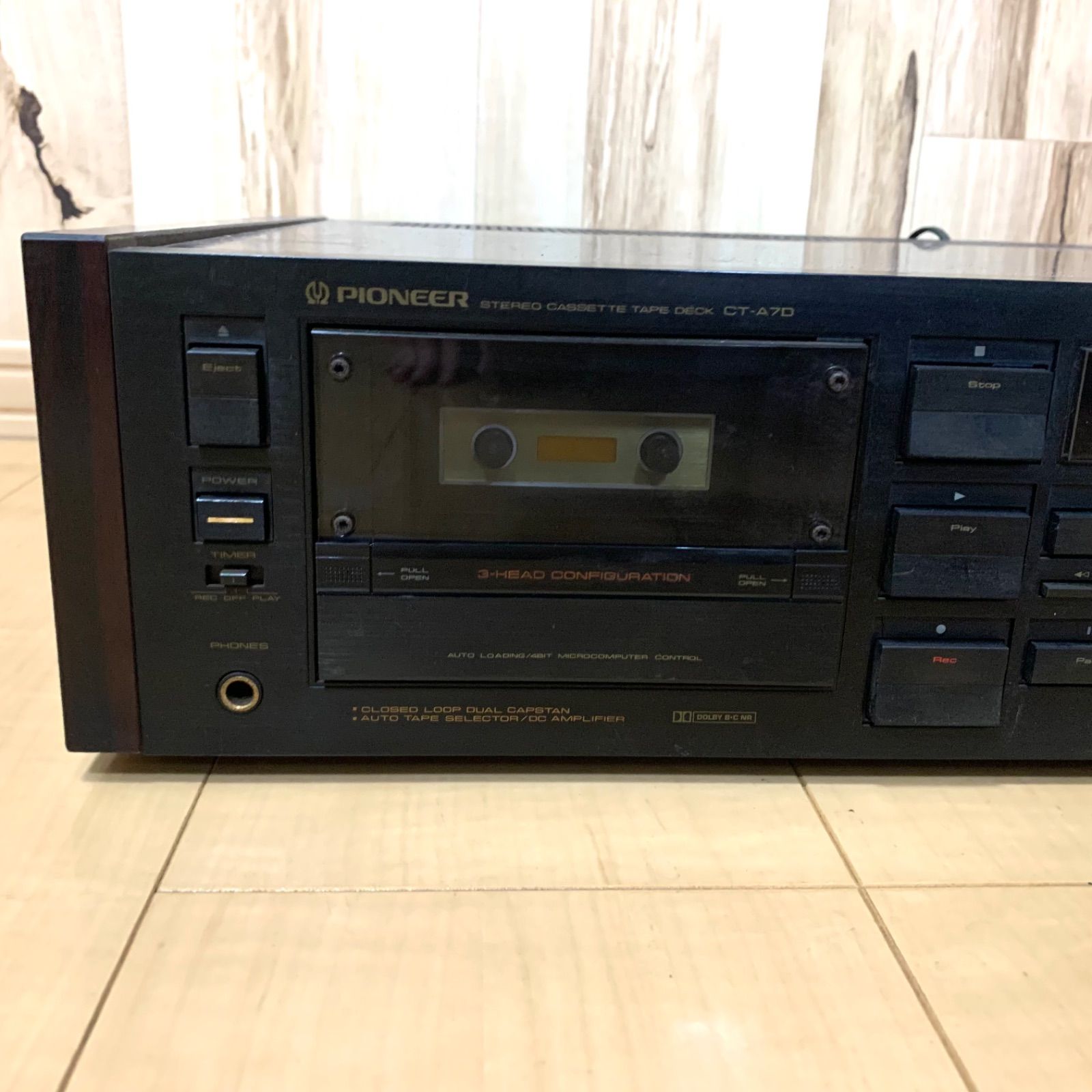 PIONEER CT-A7D カセットデッキ/パイオニア - メルカリ