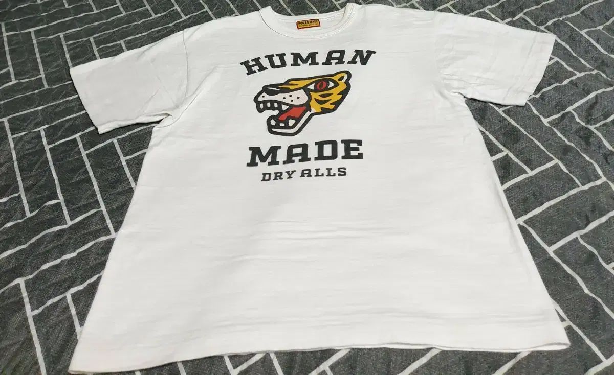 HUMAN MADE ヒューマンメイド DRY ALLS タイガー ブラックハート 半袖Tシャツ M