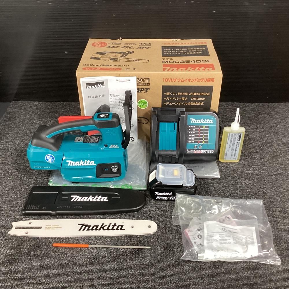 マキタ makita 250 mm 18 V充電式チェンソー 202