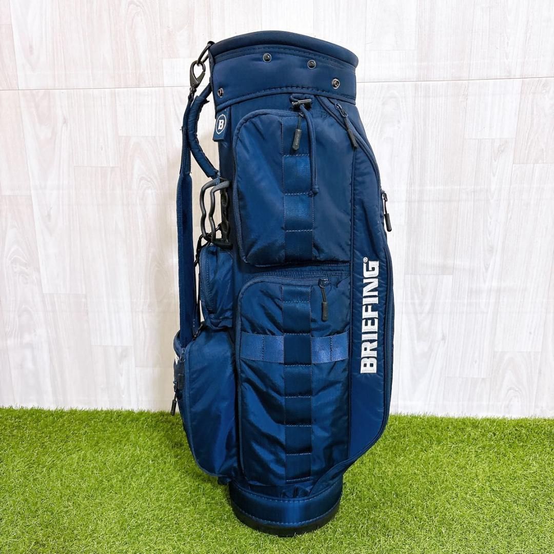 BRIEFING CR-6 ブリーフィング キャディバッグ ネイビー ゴルフ - メルカリ