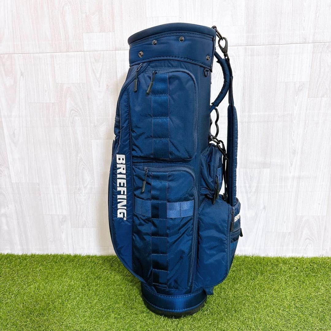 BRIEFING CR-6 ブリーフィング キャディバッグ ネイビー ゴルフ - メルカリ