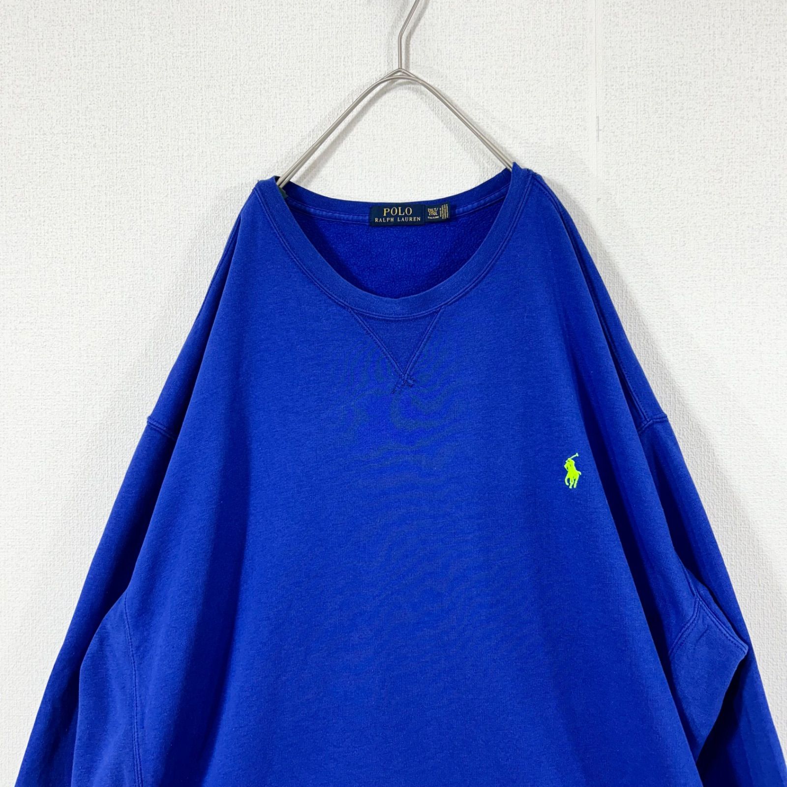 ポロラルフローレンスウェットトレーナーP430大きいサイズ刺繍ロゴ3XL 