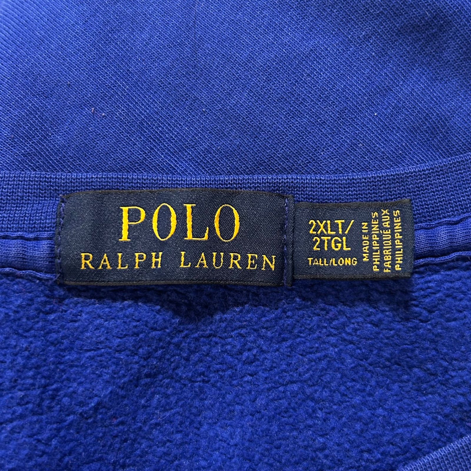 ポロラルフローレンスウェットトレーナーP430大きいサイズ刺繍ロゴ3XL