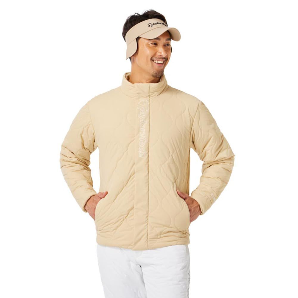 テーラーメイドゴルフ ジャケット UN 356 メンズ ベージュ M