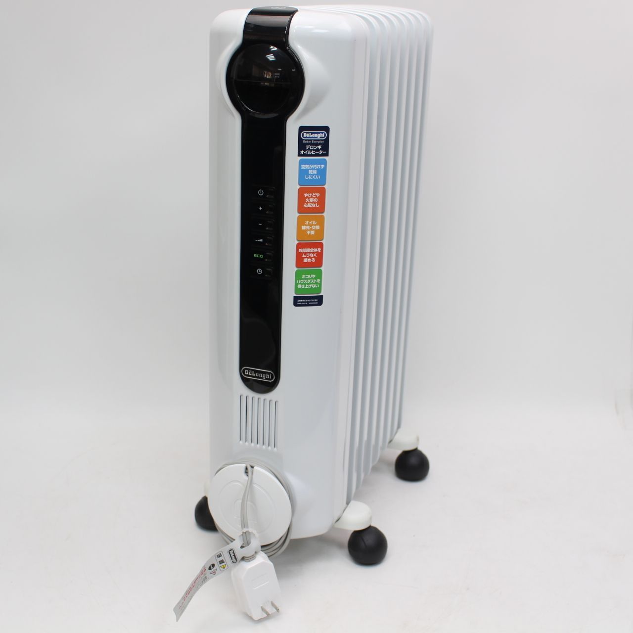 334)【美品】デロンギ DeLonghi JRE0812 オイルヒーター - メルカリ