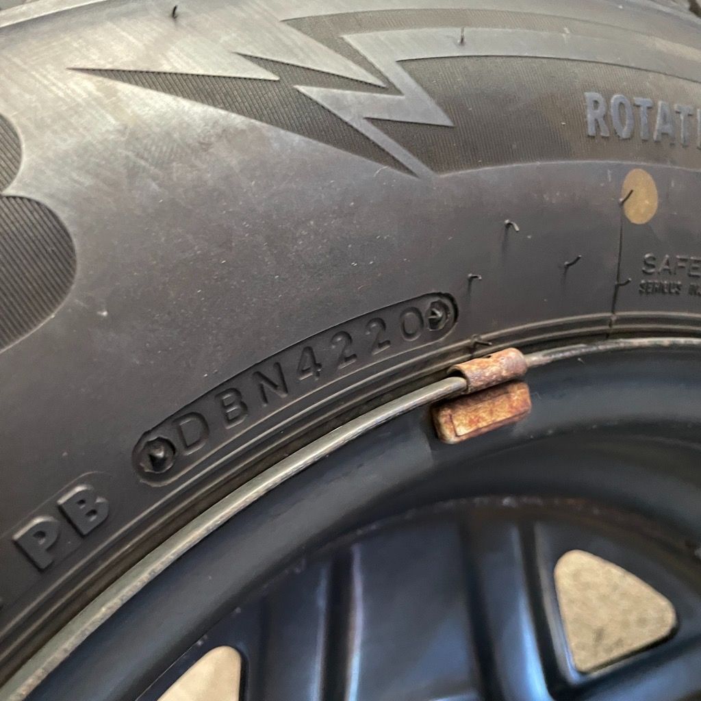 スチールホイールセット4本 175