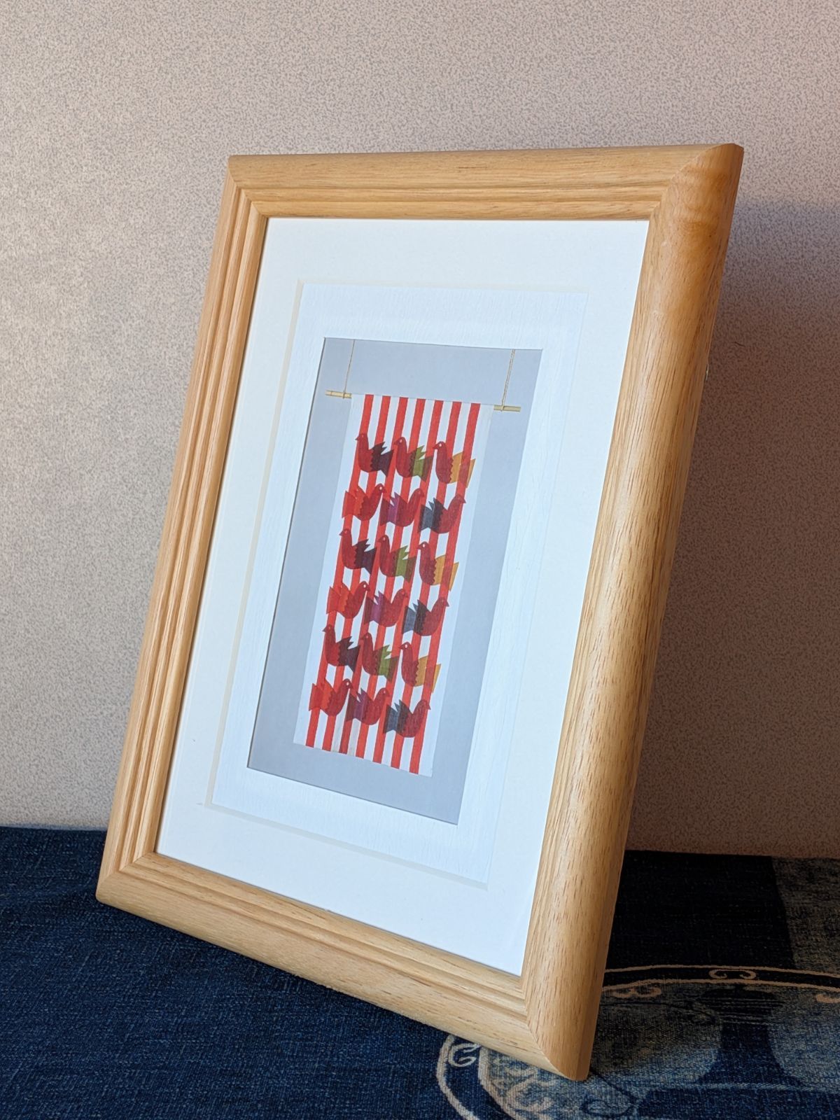 鳥」柚木沙弥郎さん ポストカードの額装品 - メルカリ