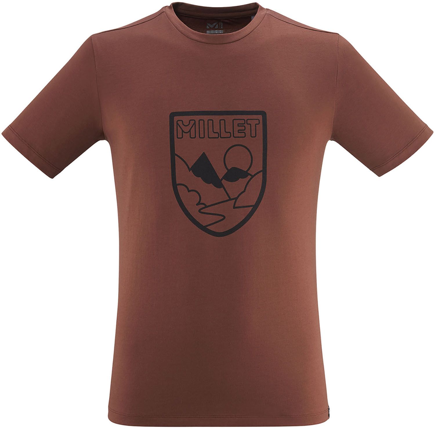 ミレー MILLET アウトドア シマイ プリント Tシャツ ショートスリーブ 