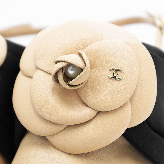 極美品】CHANEL シャネル パンプス G45306 COCOマーク カメリア リボン