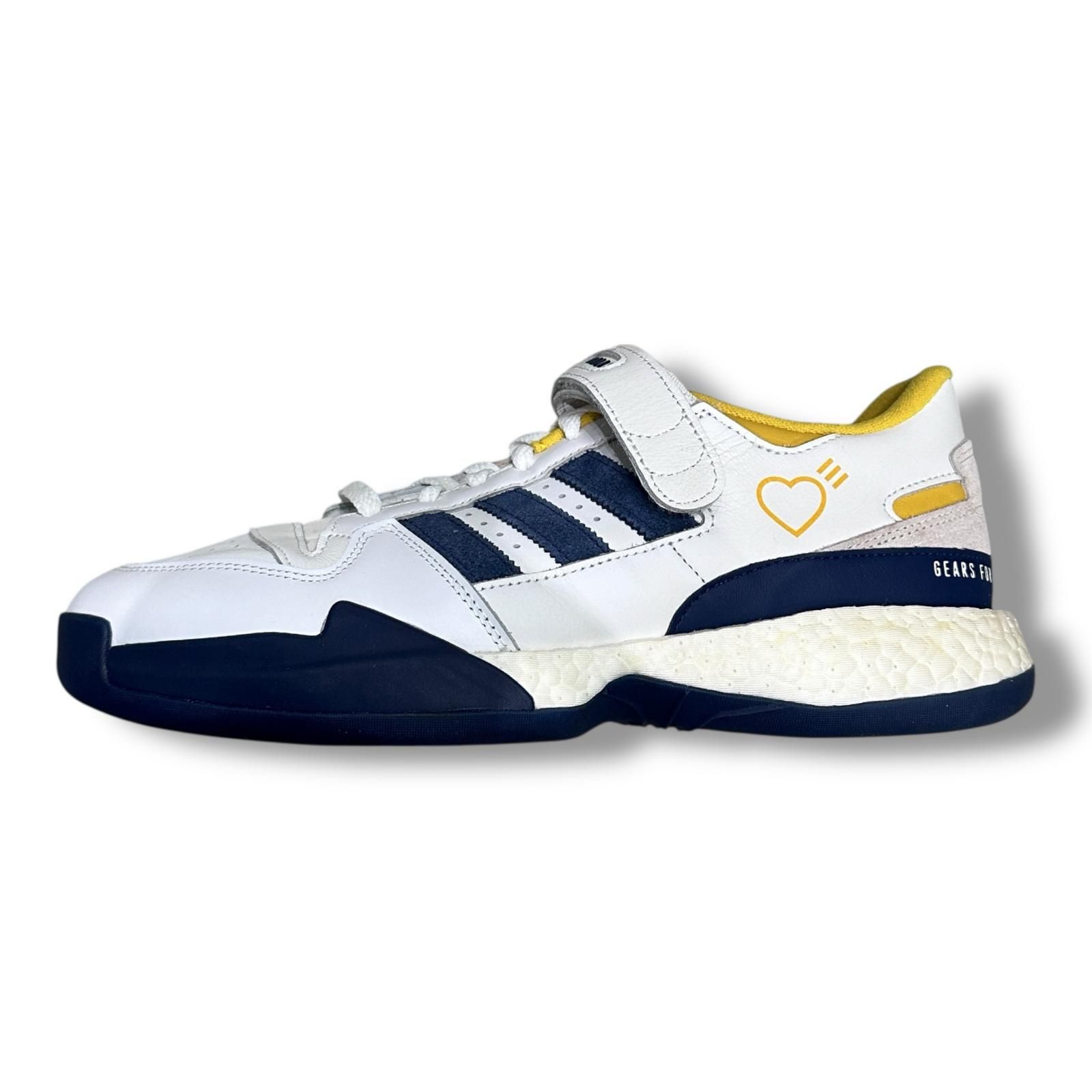 adidas × HUMAN MADE FORUM LOW フォーラム スニーカー アディダス ヒューマンメイド S 42975 ホワイト 26.5 cm 3340 M