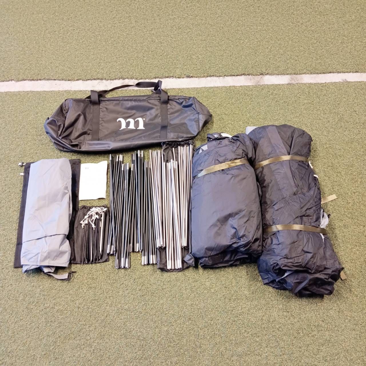  muraco ムラコ Gustav グスタフ 6 P ブラック グレー キャンプテント テント シェルター