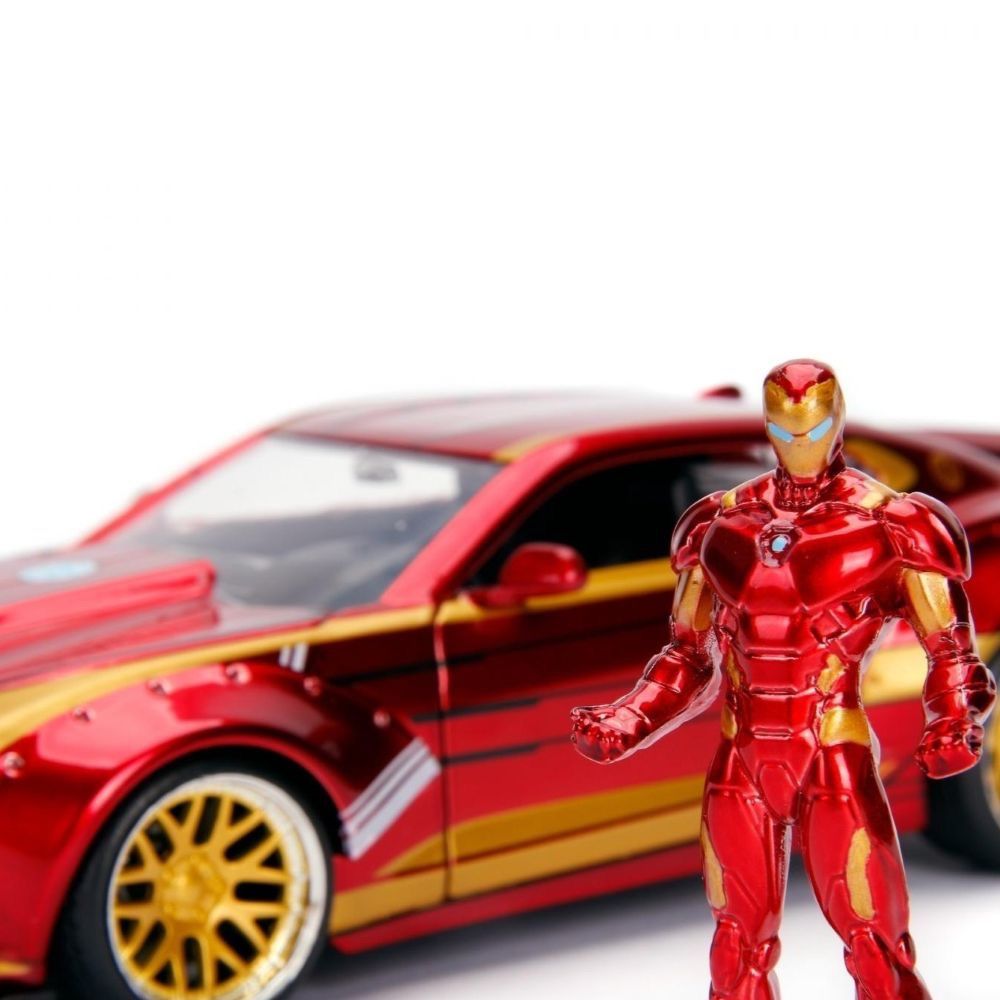 1/24 ダイキャスト ミニカー [アイアンマン & 2016 Chevy Camaro SS