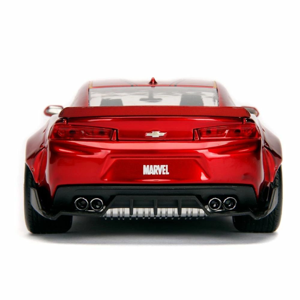 1/24 ダイキャスト ミニカー [アイアンマン & 2016 Chevy Camaro SS] / Iron Man MARVEL マーベル シボレー カマロSS / JADA TOYS アメ車 アメリカン雑貨 コレクション