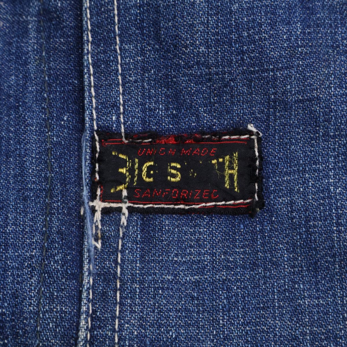 BIG SMITH ビッグスミス 50~60'S 黒タグ デニムカバーオール M - メルカリ