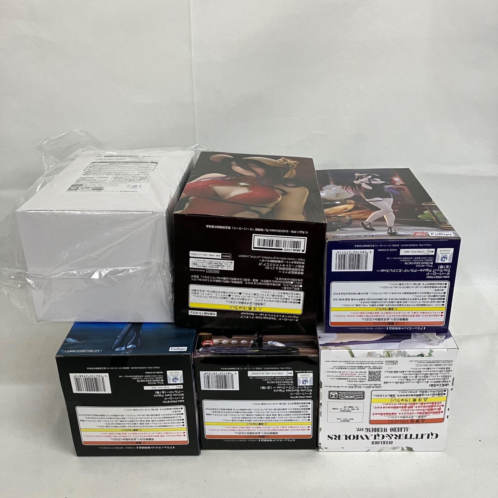 未開封 オーバーロード アルベド フィギュア 6個セット SFJ568 c107