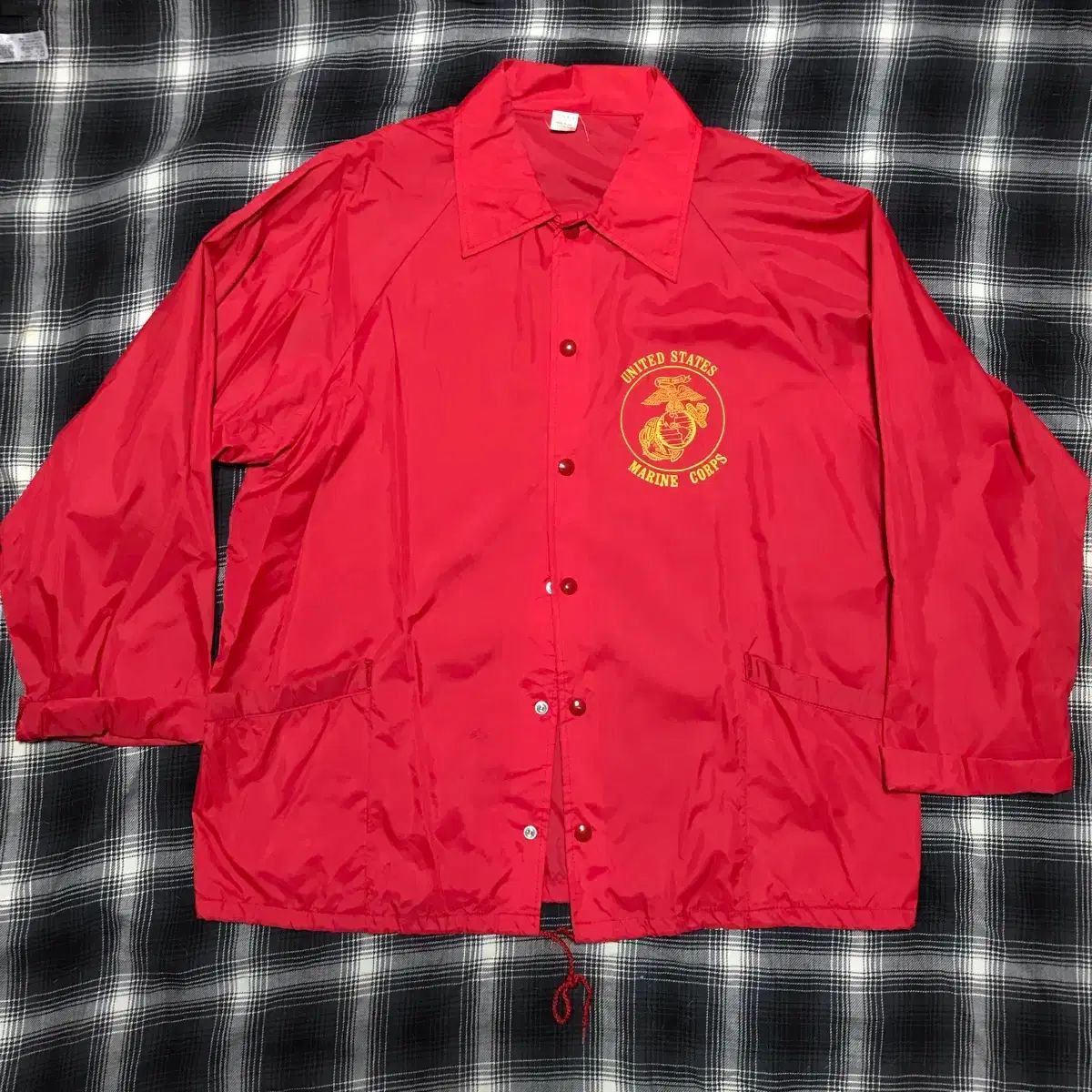 Made usa デッドストック usmc ミリタリー 海兵隊 コーチジャケット