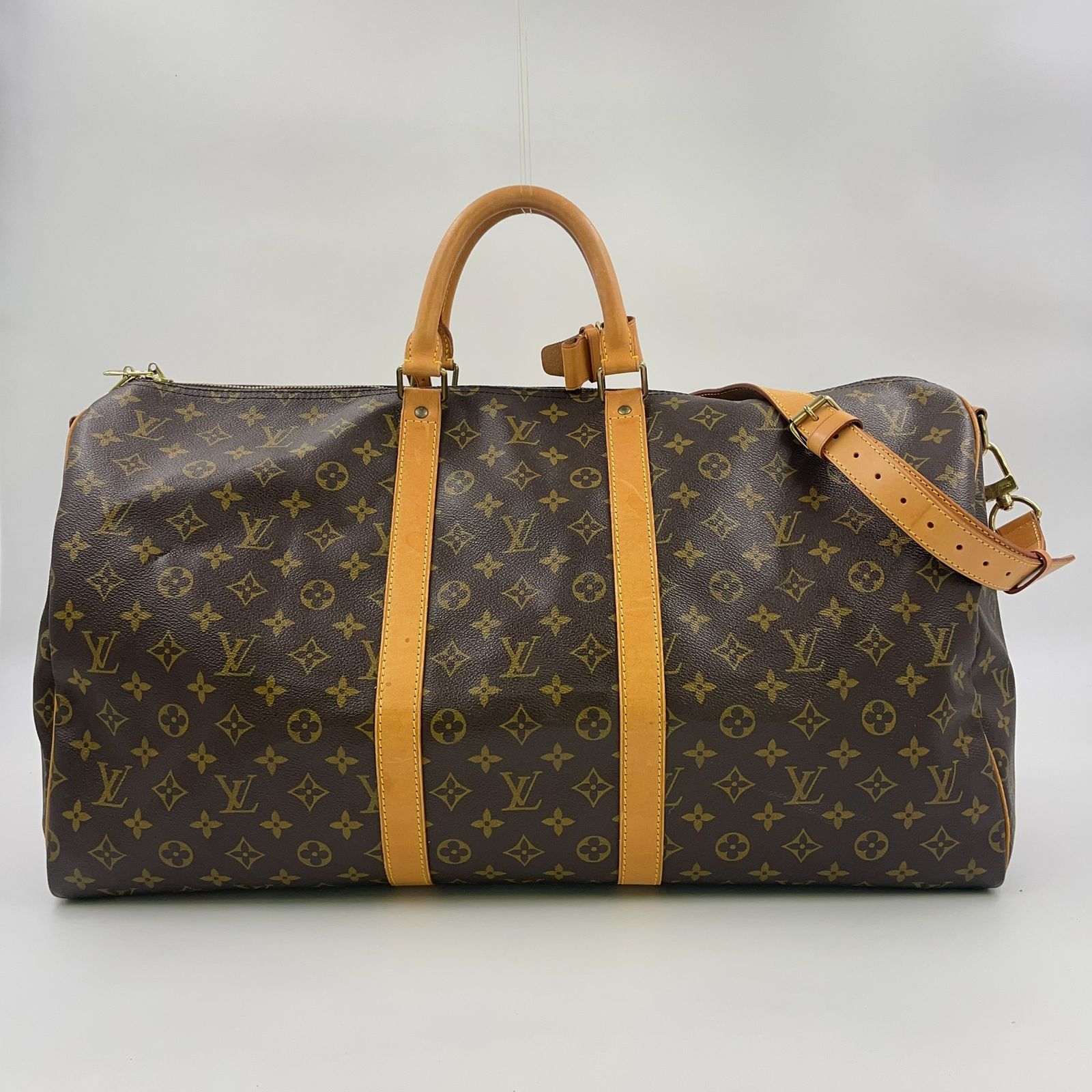 LOUIS VUITTON キーポル バンドリエール55 モノグラム モノグラム