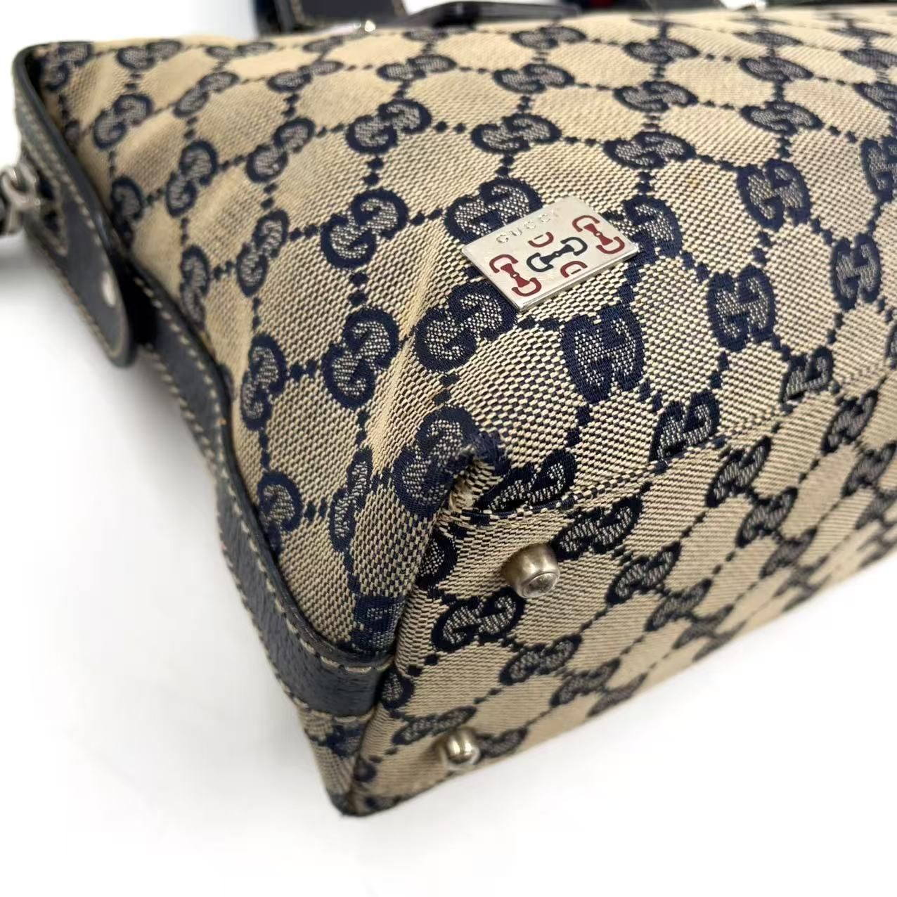 GUCCI シェリーライン GGキャンバス レザー×キャンバス マルチカラー