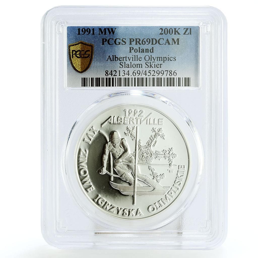 ポーランド 200000 ズウォティチ オリンピック スラローム スキー選手