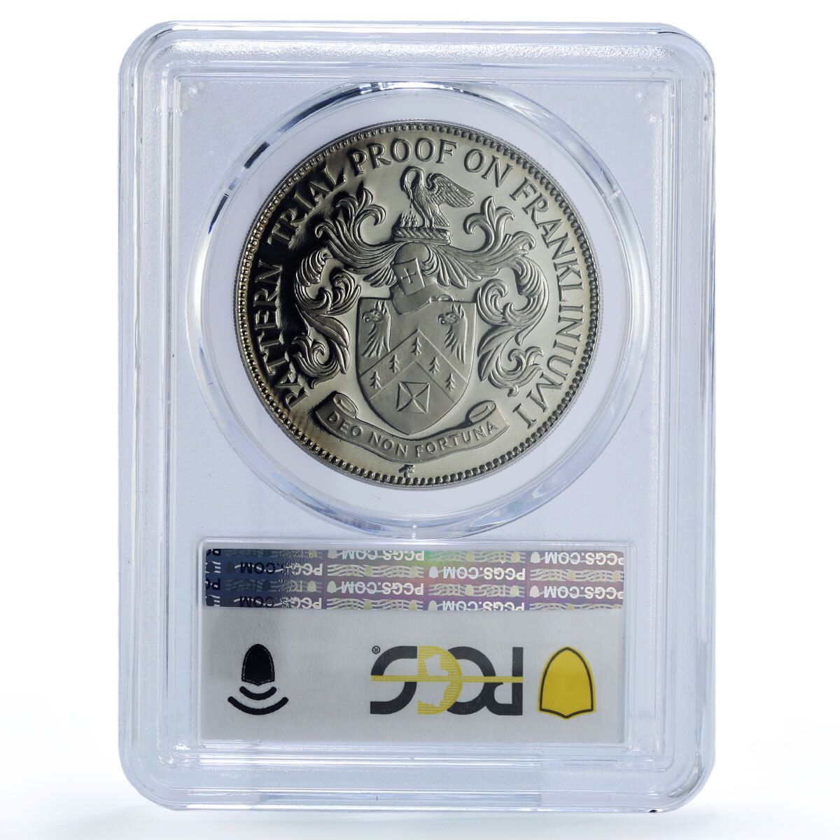 ガーディナーズ島のワシ鳥類動物パターン X-PT2 PR69 PCGS CuNi