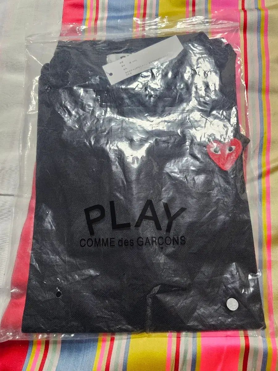 コム・デ・ギャルソン PLAY ブラック 半袖 最高 ポロTシャツ 新品 楽天