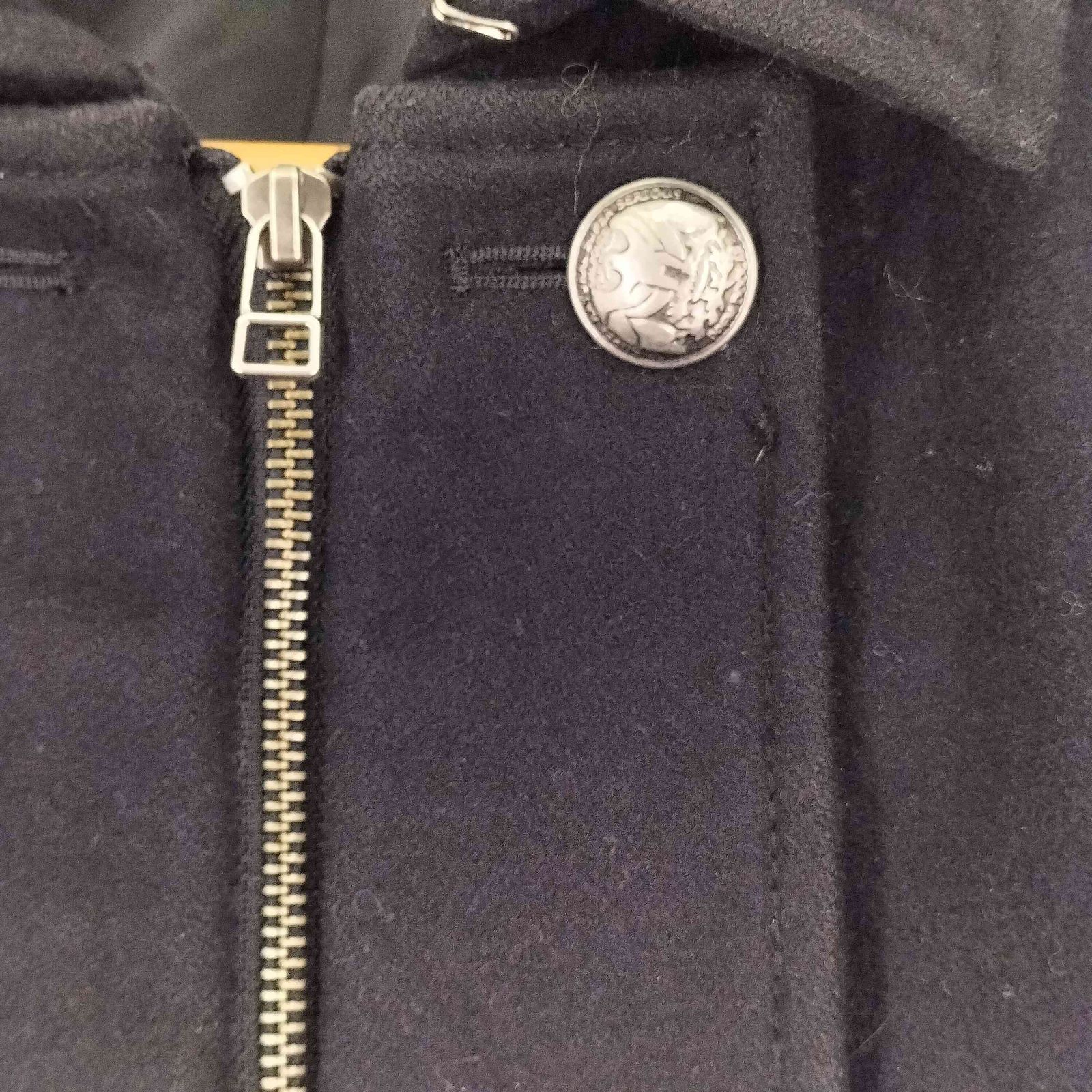 ピーピーエフエム PPFM ラクーンファー ナポレオンジャケット