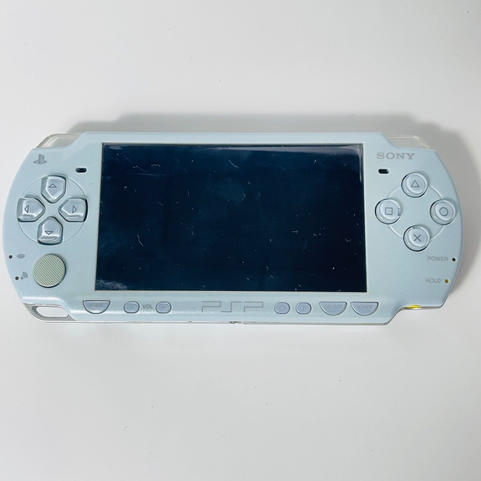 液晶 画面焼けなし PSP-2000 フェリシアブルー 本体のみ SONY FB 青 psp 2000