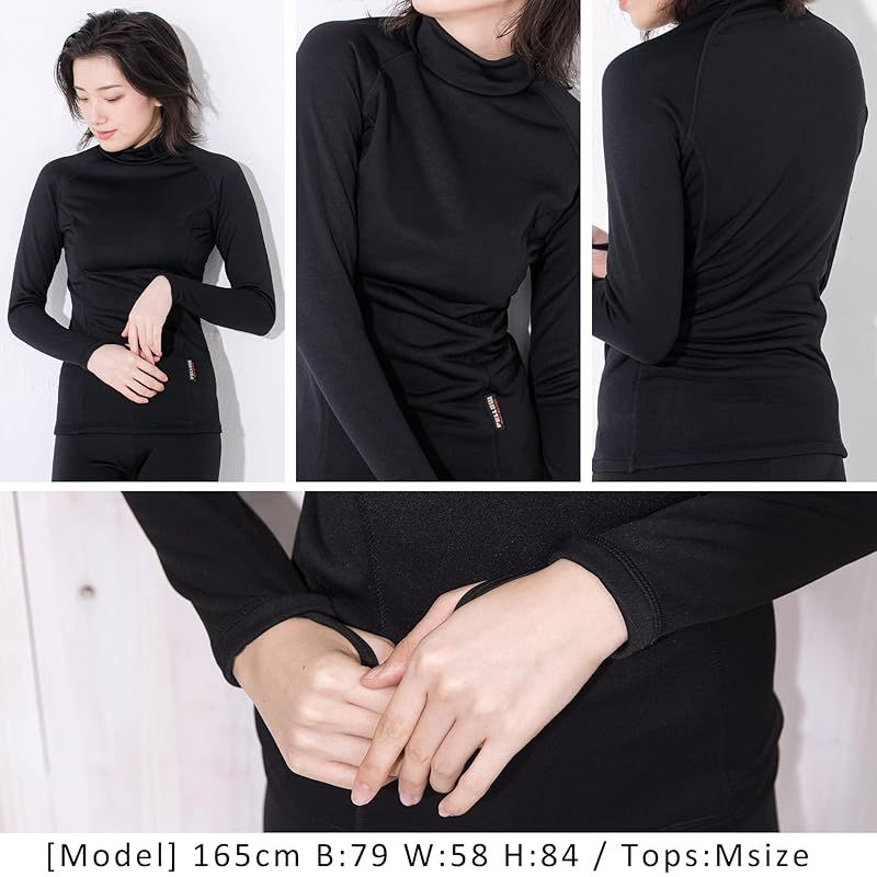 FELLOW 長袖保温インナー レディースウェットスーツ 起毛0.5mm 新品】 FELLOW 保温インナー ロングスリーブ 長袖 裏起毛 レディース