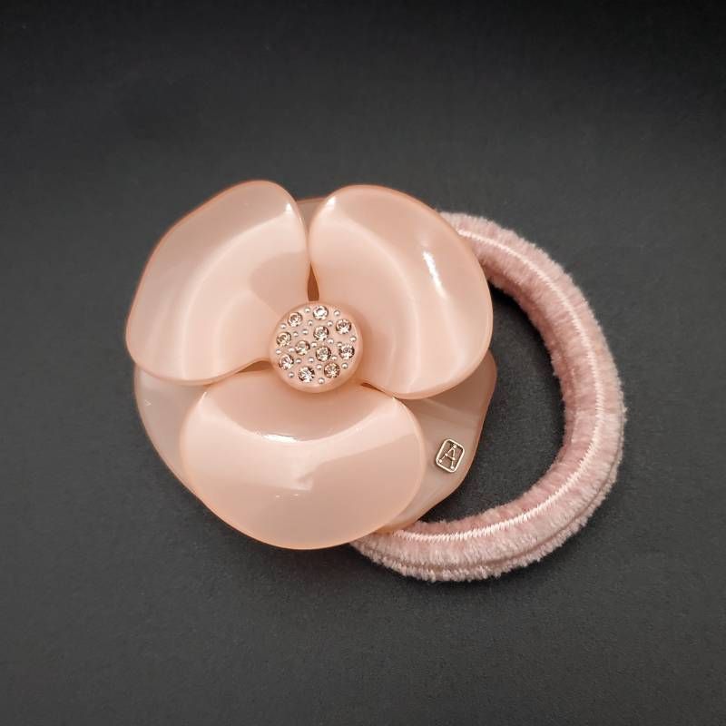 ALEXANDRE de PARIS フラワーヘアゴム ALEXANDRE DE PARIS アレクサンドルドゥパリ ヘアゴム ヘア